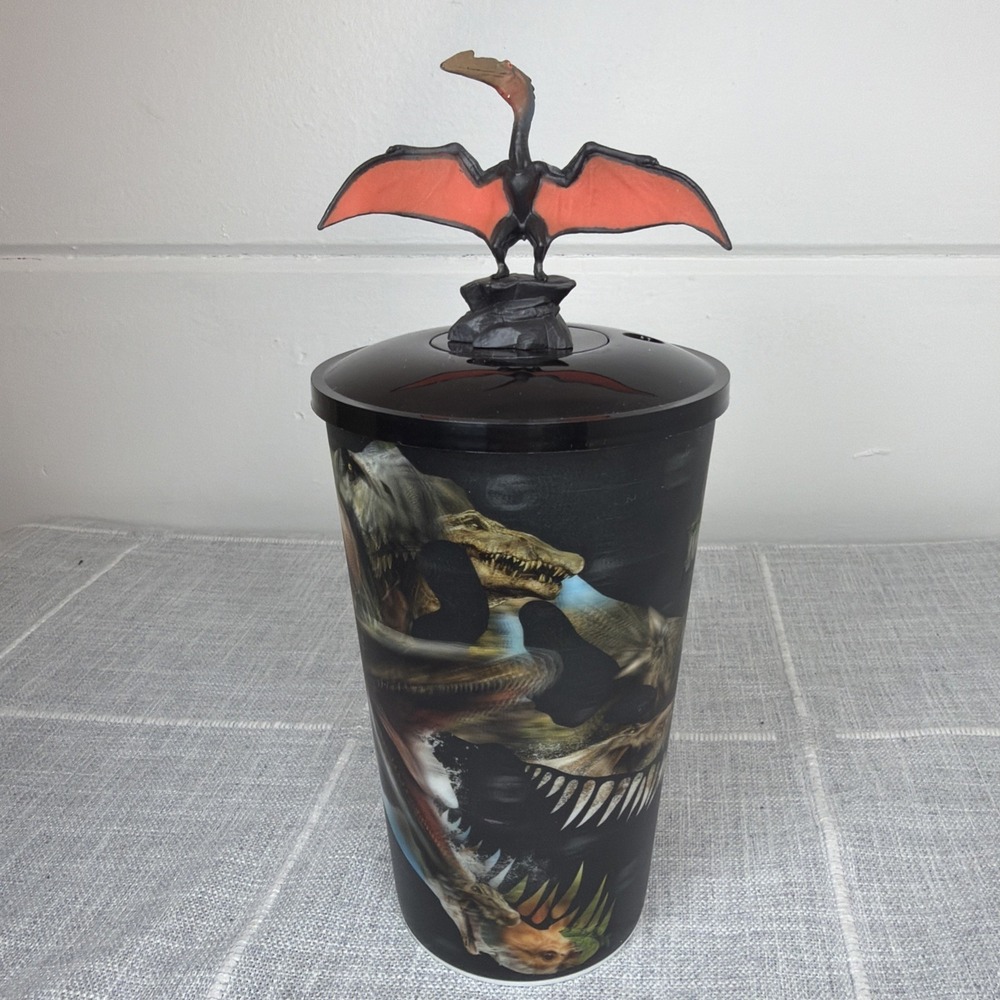 Jurassic World REBIRTH Drink Cup‎ Lid & Topper Pterodactyl 2025 Movie Merch